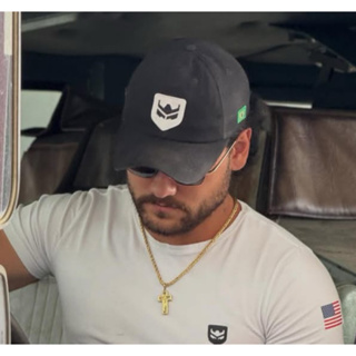 Boné masculino rincon boné country agro play regulagem com fitão e aba curvada em Oferta na Shopee