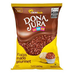 Granulado em Flocos Macio Sabor Chocolate ao Leite 1,005kg CACAU FOODS