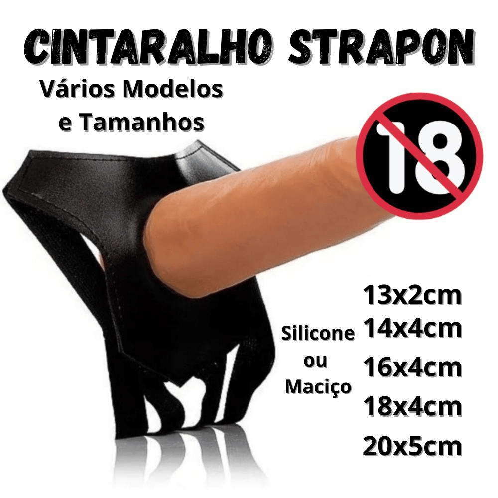 Cinta Peniana Strapon com Prótese – Conforto, Ajuste Seguro e Modelos Super Realistas