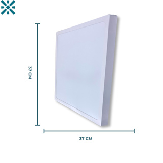 Kit 06 Plafon Painel LED 36W Sobrepor 40x40cm - Escolha a Cor 4000K em Oferta na Shopee