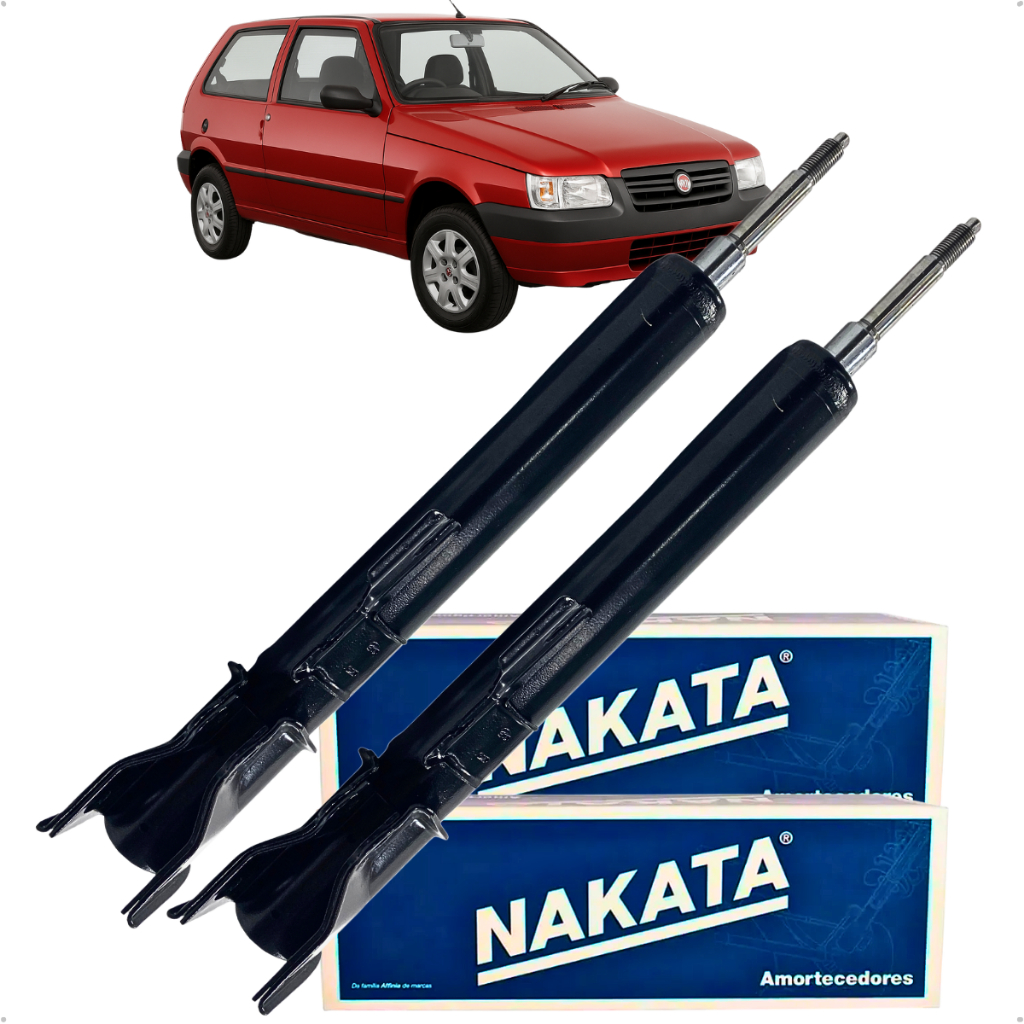 Par Amortecedor Traseiro Nakata Uno Premio Elba 1.0 8v 1.3 8v 1.4 8v 1.5 8v 1.6 8v 1989 á 2013 em Oferta na Shopee
