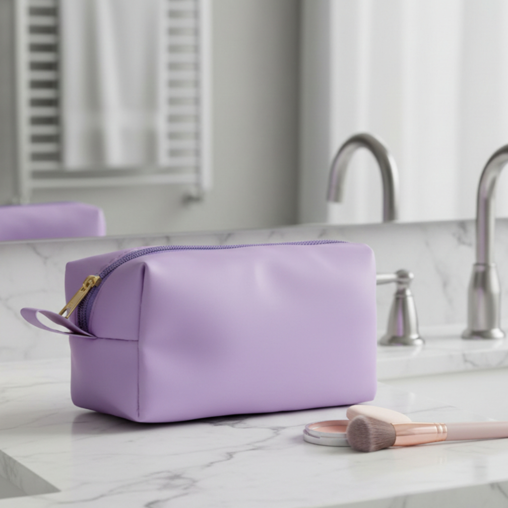 Necessaire Grande Feminina Viagem Organizador de Higiene Pessoal Maquiagem Cosméticos com Zíper em Oferta na Shopee