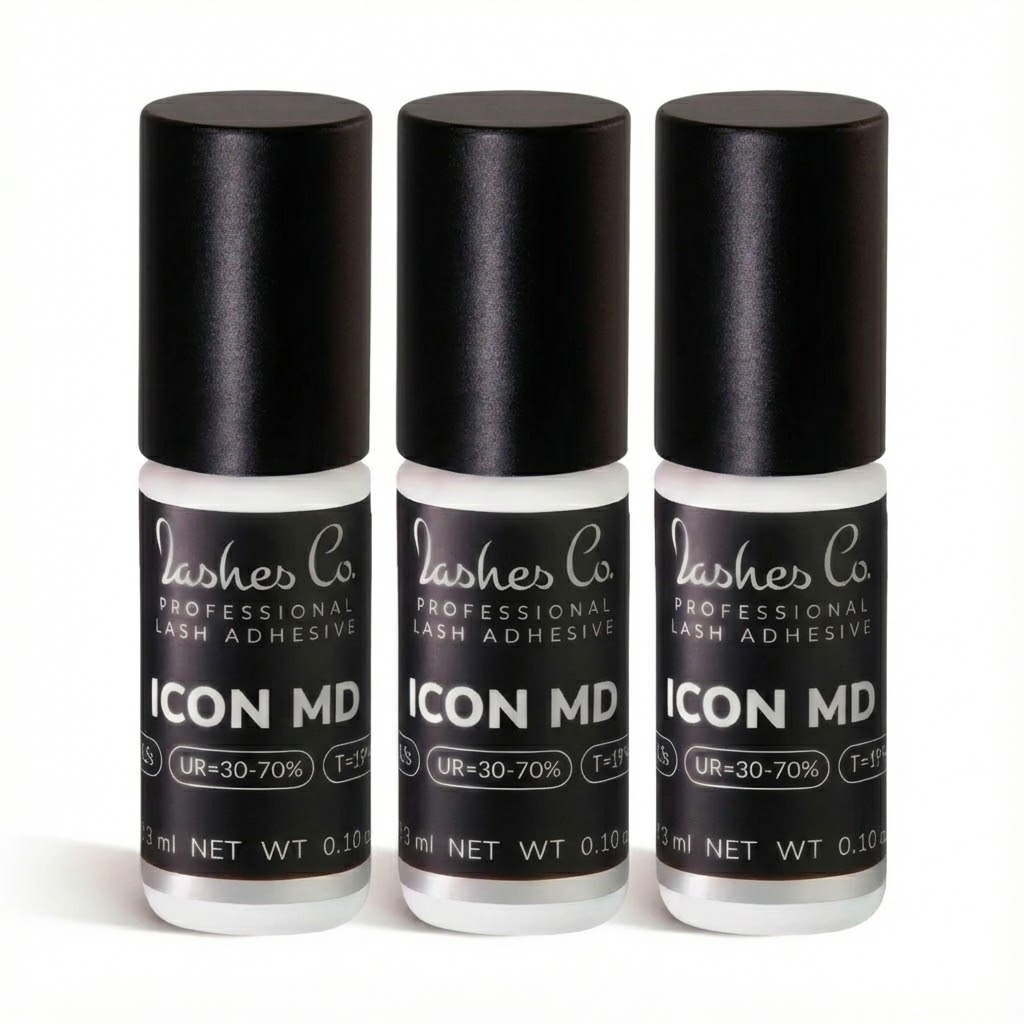 Kit Unidades Cola Fixadora Adesiva Extensão De Cílios Icon MD Lashes Co.