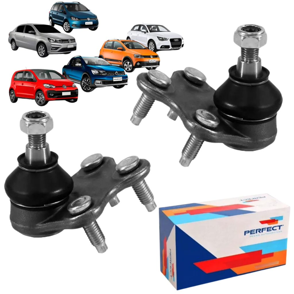 Par Pivô Inferior Perfect A1 Cross Up Fox Gol Polo Saveiro SpaceFox Up Voyage