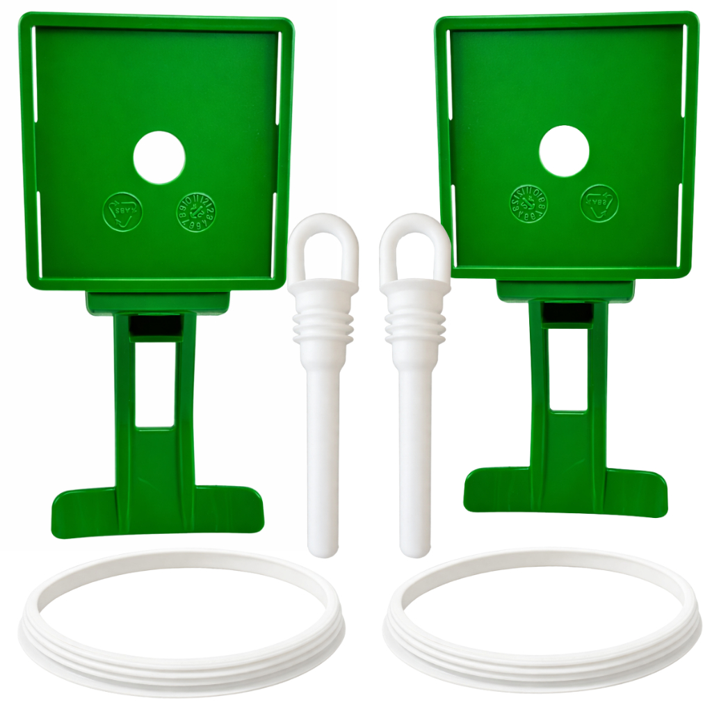 Torneira Refresqueira Bras Completa 2 Peças Com 2 Anel Vedação + 2 Bico Silicone