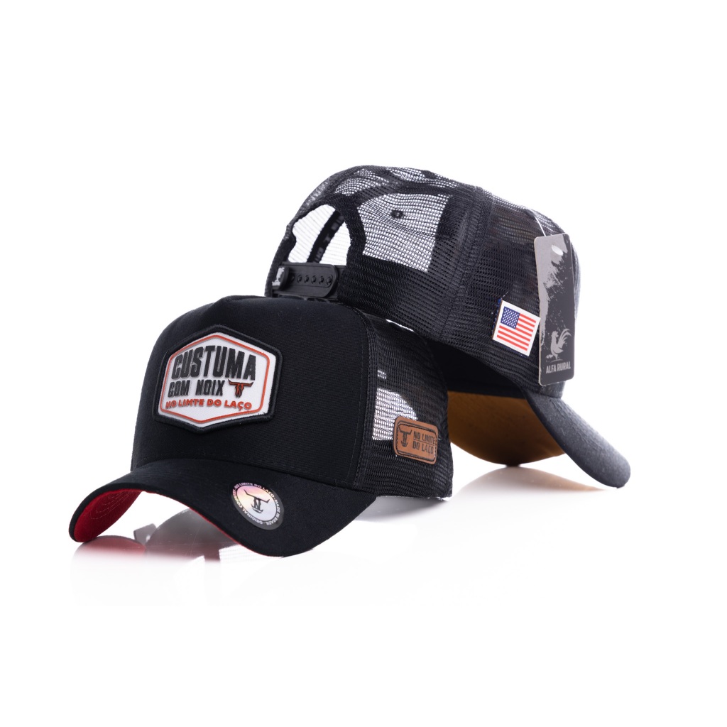 Boné Country Trucker Americano Tela Original No Limite do Laço - envio imediato em Oferta na Shopee