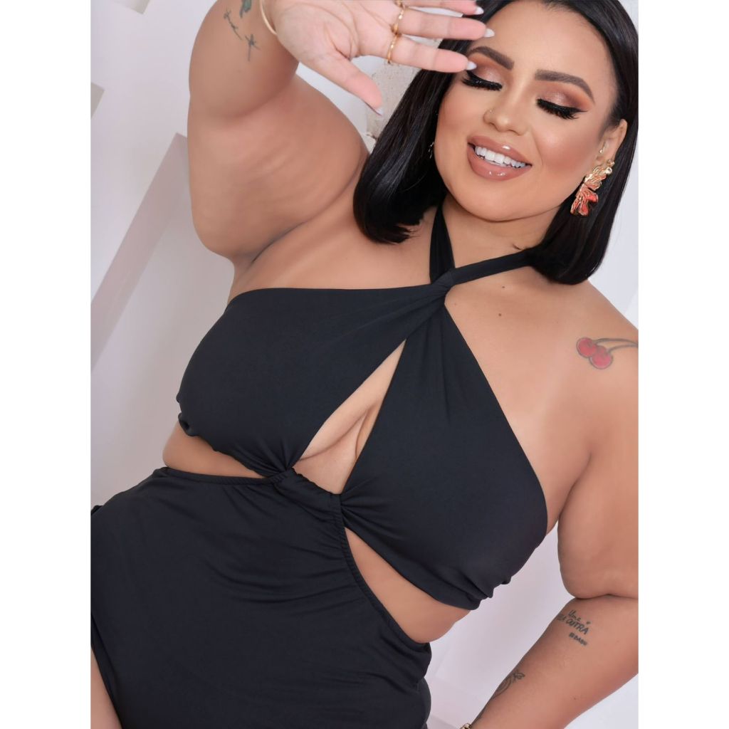 MAIÔ FEMININO BODY PLUS SIZE DE MULTI AMARRACOES ESTILO BLOQUEIRA ENVIO IMEDIATO