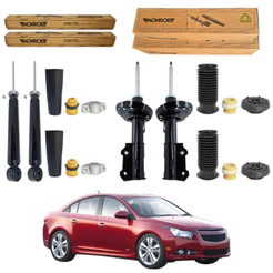 KIT 4 AMORTECEDOR CRUZE 2012 A 2016 MONROE + 4 KIT
