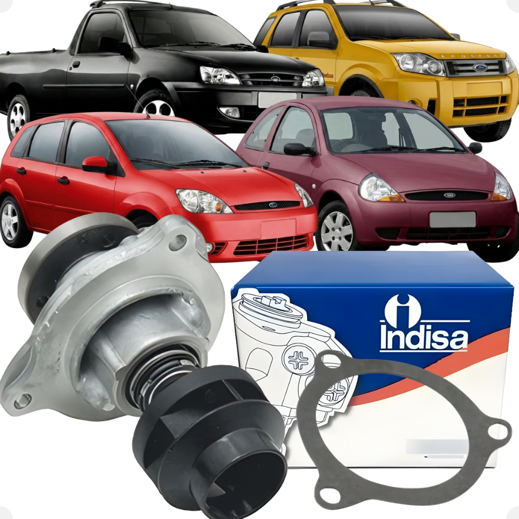 Bomda de Agua Gol Fox Polo Golf 1.0 1.3 1.4 1.6 2.8 Motor Arefecimento Agua  2003 2004 2005 2006 em Oferta na Shopee