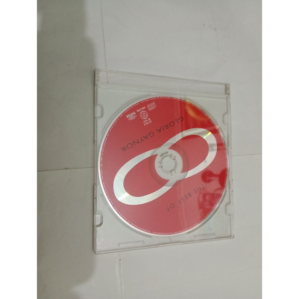 CD THE Best of Glória Gaynor Sem Capa / Ler Descrição