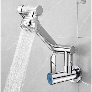 360 ° Torneira Giratória Com Braço Robótico Para Cozinha E Banheiro em Oferta na Shopee