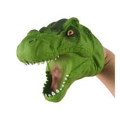 Fantoche de Mão Luva Dinossauro – Cabeça Dino | Brinquedo Educativo Infantil