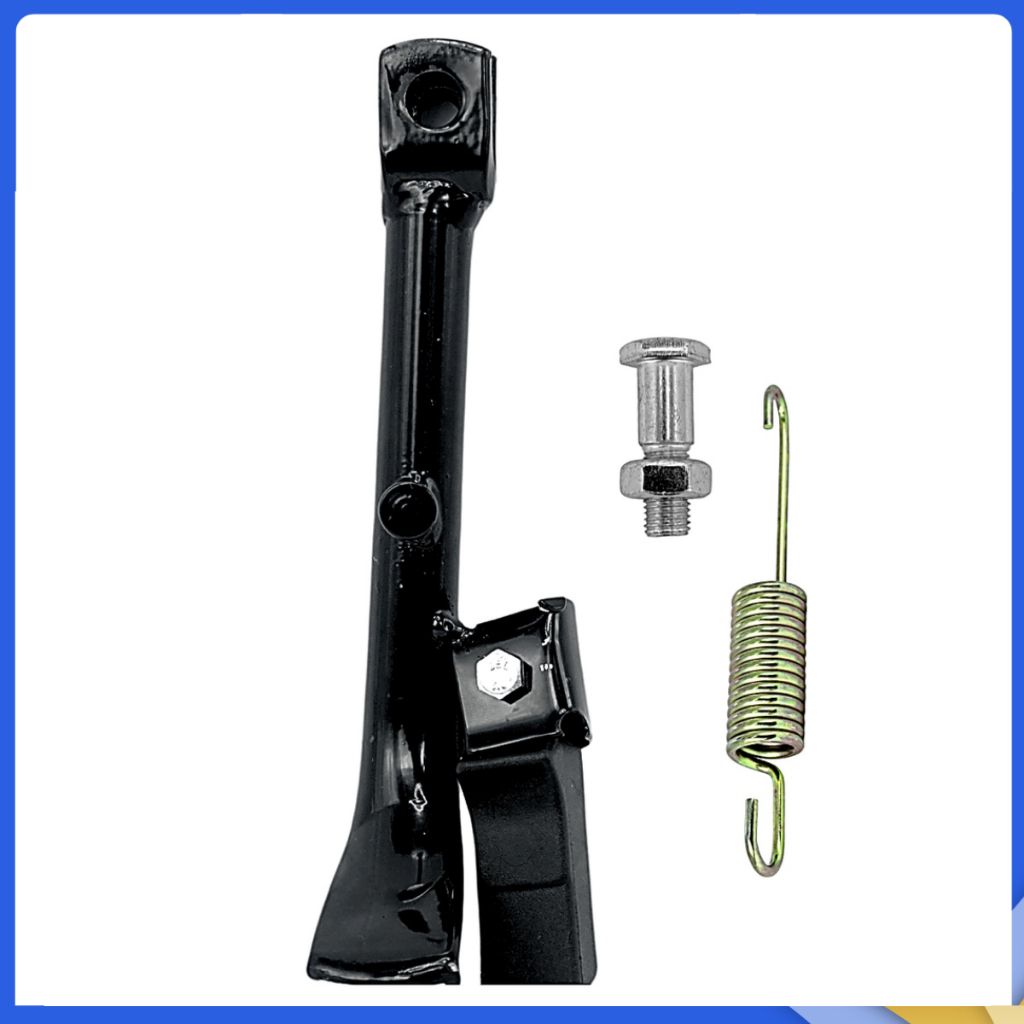 Cavalete Descanso Lateral Biz 100 1999-2006 Dream 93-98 Pop100 C/ Borracha + Mola Parafuso