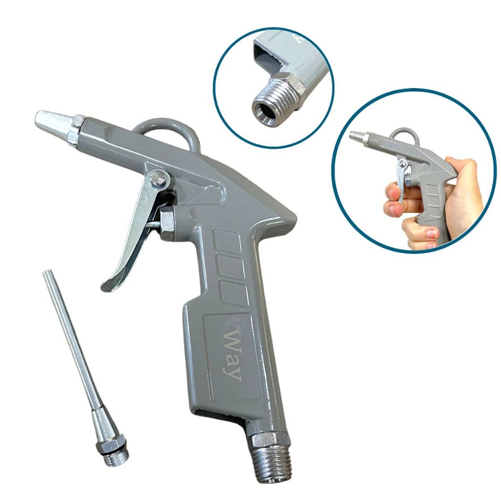 Pistola Ar Comprimido Importway Para Limpeza Pressão 3-5bar