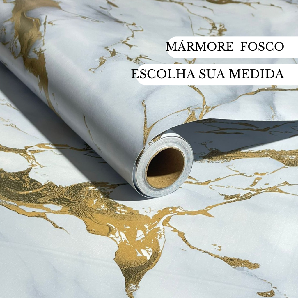 Papel de Parede Autocolante Mármore Dourado Fundo Azulado P/ Lavabo Cozinha Lavável 1M 2M 3M 5M em Oferta na Shopee