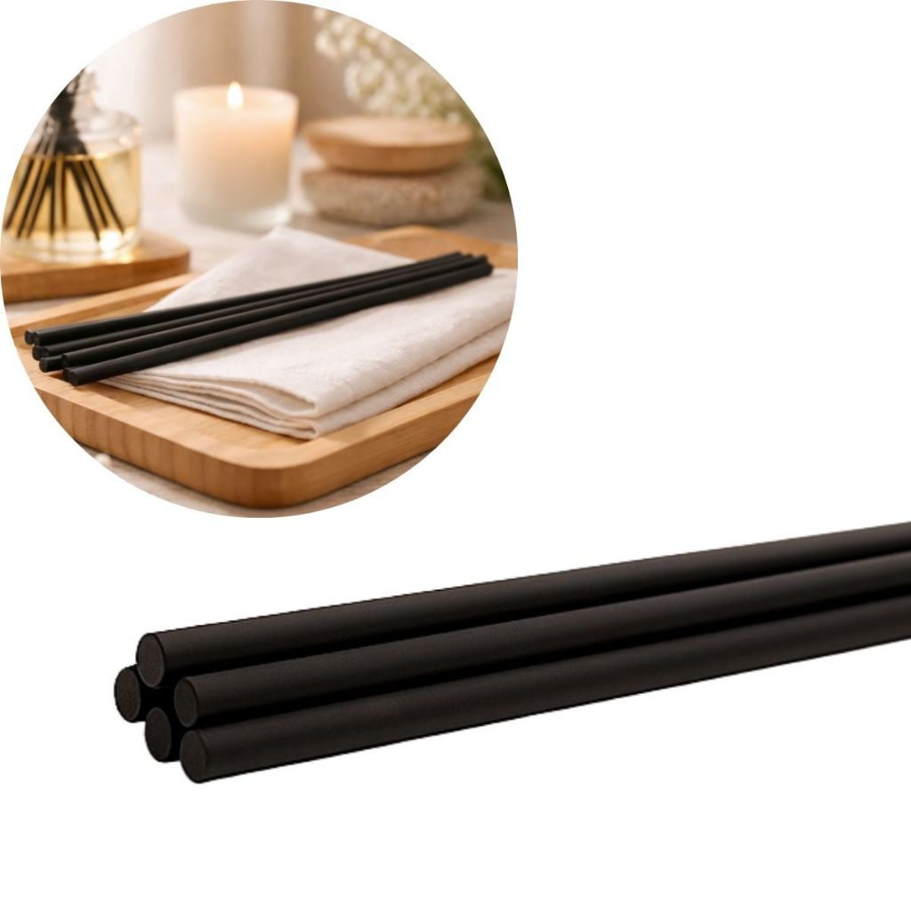 Kit 60 Varetas de Fibra de Algodão 25cm Aromatizador Difusor de Ambiente Decoração Casa