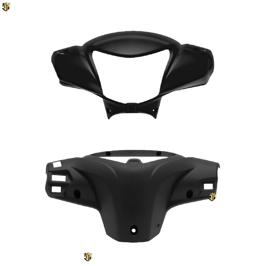 Kit Carenagem Frontal Capa Do Painel + Capa Do Farol Pro tork para a Biz 125 2011 a 2015