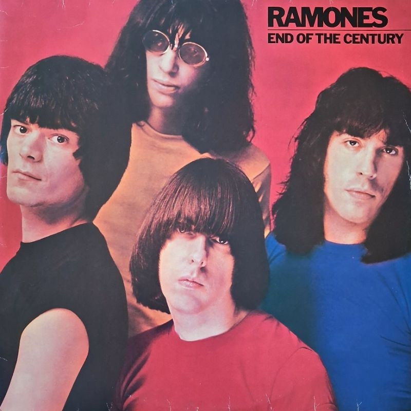 Ramones-End Of The Century-lp com encarte-vinil