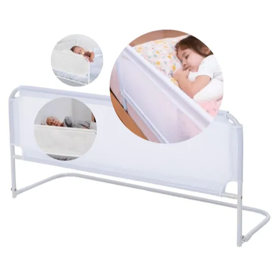 Grade de Cama com Estrutura de Aço Resistente para Bebês e Adultos
