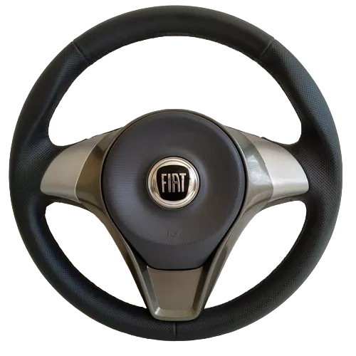Volante  Logo Black Fiat Palio Fire Palio Weekend Ano 2003