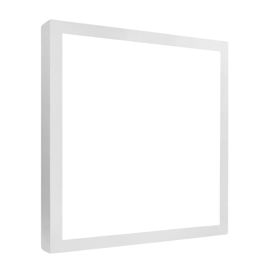 Kit 06 Plafon Painel LED 36W Sobrepor 40x40cm - Escolha a Cor 4000K
