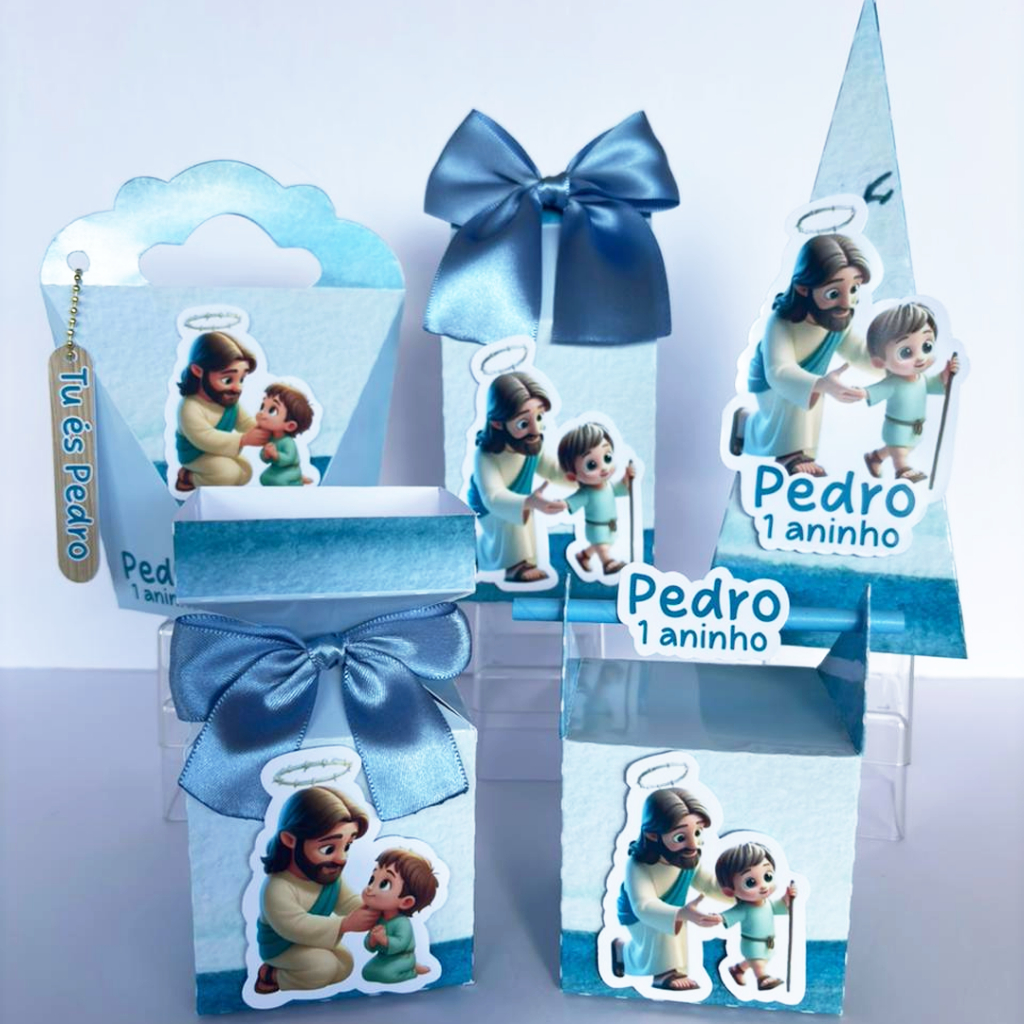 Kit Festa Tu És Pedro Personalizado | Caixas para Festa Infantil