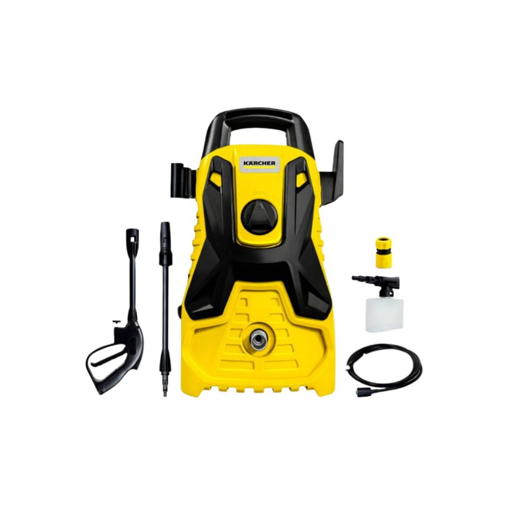 Lavadora De Alta Pressão Karcher Portatil 1500psi 1400w Cor Amarelo