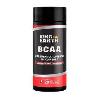 BCAA ultra concentrado 120 Cápsulas - King Earth