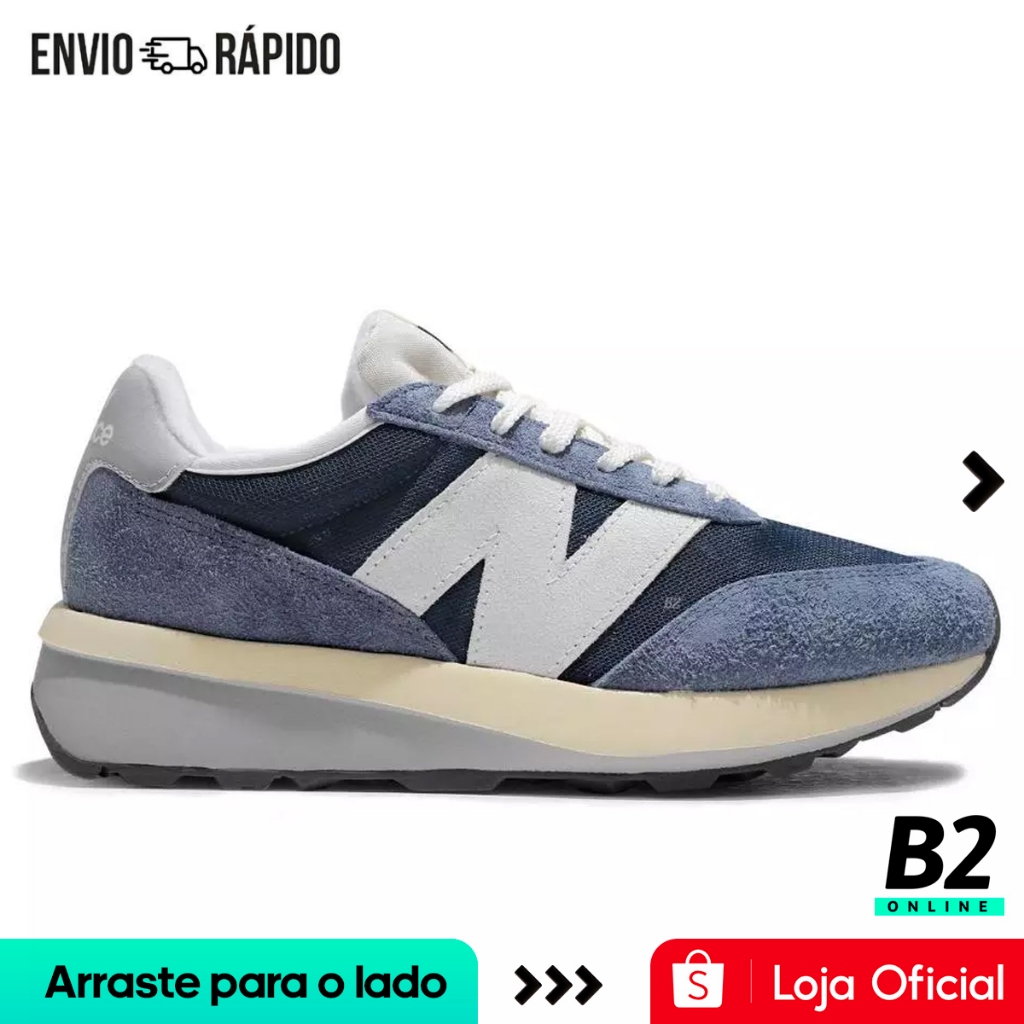 Tênis New Balance Casual 370v1 Unissex Original Com Nota Fiscal e Garantia em Oferta na Shopee