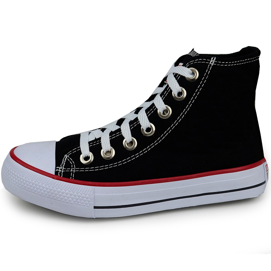 Tênis Botinha Feminino All Tums Star Cano Alto Rock Tradicional Oferta