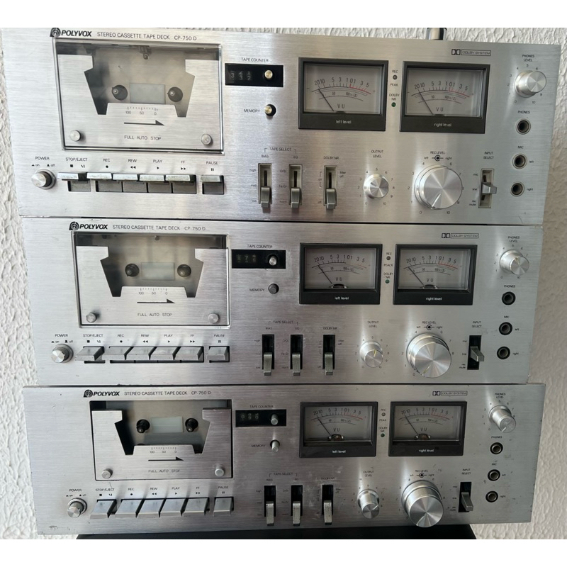 Tape Deck Polivox CP 750D