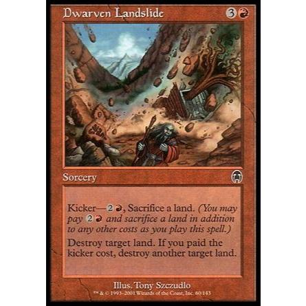 Desmoronamento dos Anões - - Magic The Gathering