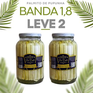 Kit 2 Palmito Em Conserva Pupunha Banda 1,8Kg Tipo Banda Selenza Premium/Per Tutti em Oferta na Shopee