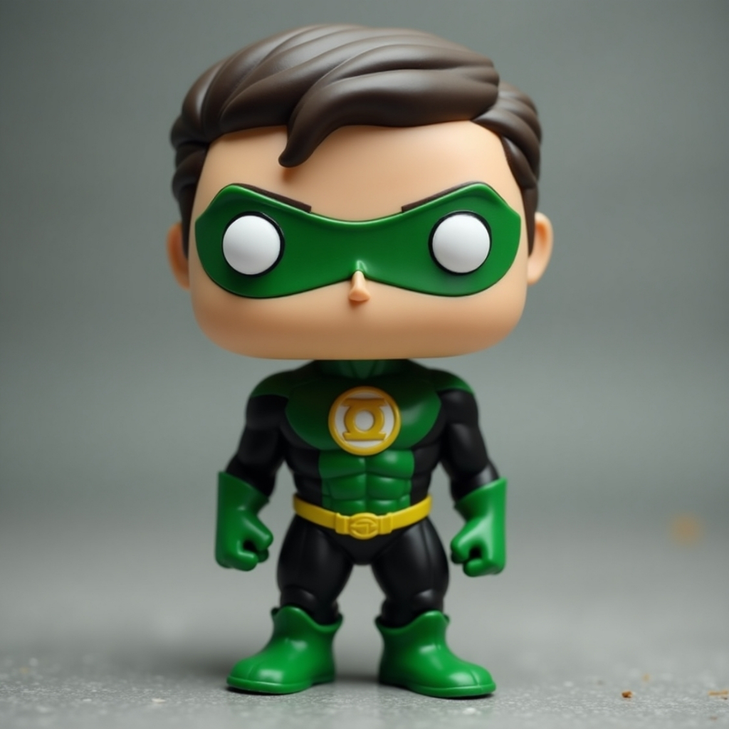 Boneco colecionavel Lanterna Verde Green Lantern DC Figura de ação - Impressão 3d