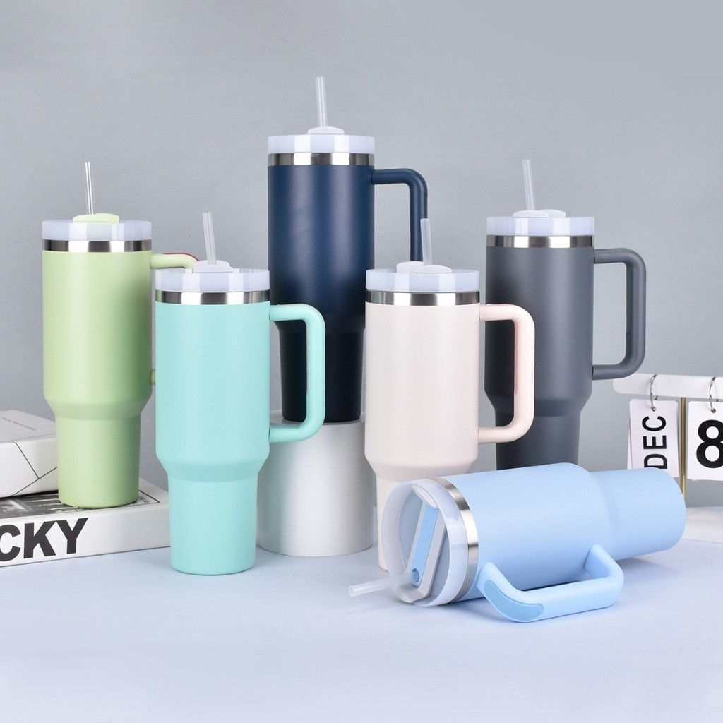 Copo térmico Com Isolamento De Aço Inoxidável 1200ml De Grande Capacidade em Oferta na Shopee