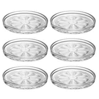 Jogo de 6 Pratos Cristal Belle Époque Lyor 11cm |  Pratos para Sobremesa Elegantes