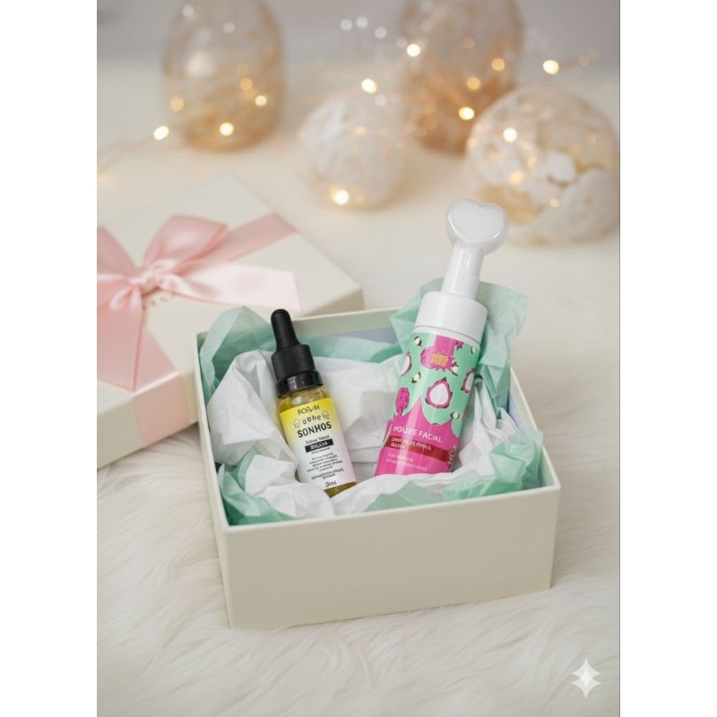 Kit Skincare completo Poran Sérum Facial + Mousse de Limpeza Facial | Limpeza Profunda, Hidratação e Tratamento Diário