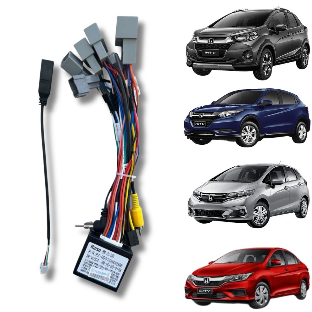 Chicote Canbus: Fit / City / Hrv / Wrv ( 2015 A 2018 )