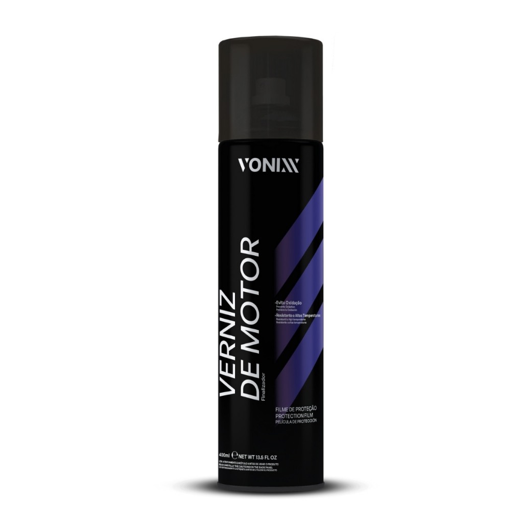 Verniz De Motor Spray Aerosol Finalizador Vonixx