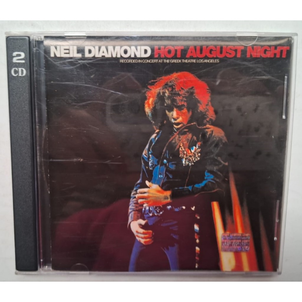 2 CD NEIL DIAMOND HOT AUGUST NIGHT