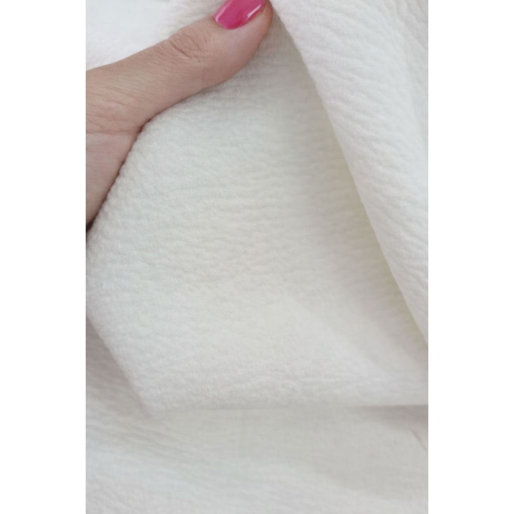 Malha Neoprene OFF White TEXTURIZADO – Largura 1,50m | Zero Transparência