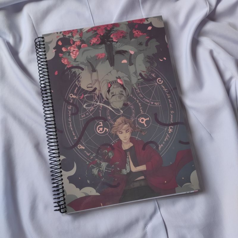 Caderno Universitário Personalizável do anime Fullmetal Alchemist em Oferta na Shopee