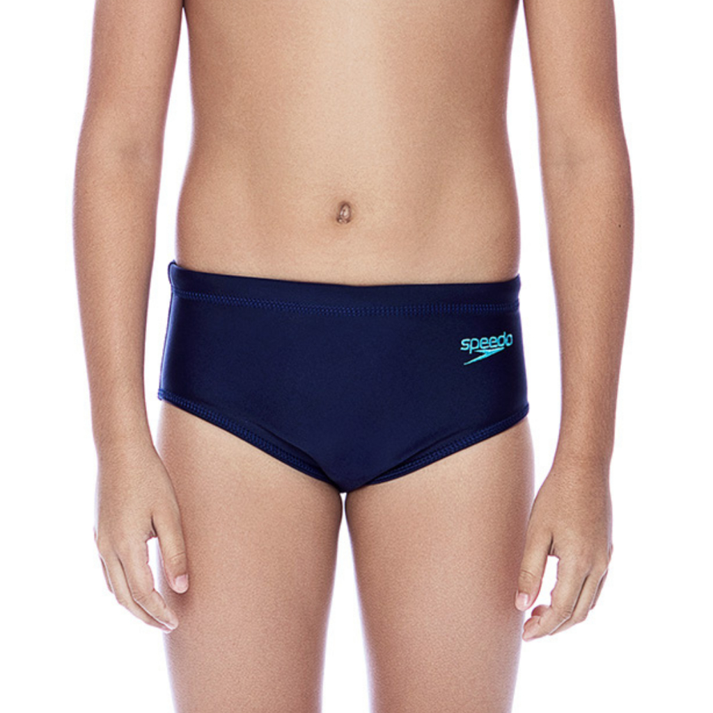 Sunga Solid Infantil Com Lycra XtraLife Speedo Design Clássico - MARINHO