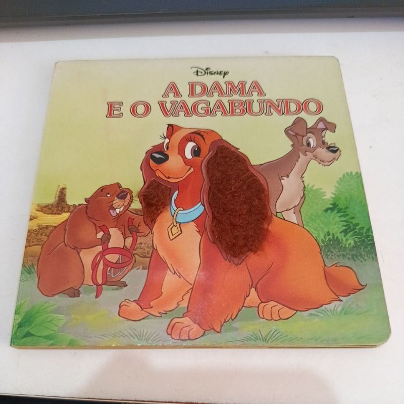 A Dama e o Vagabundo - Veja Sinta Toque Série Pelúcia - Disney