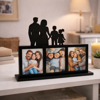Porta-Retrato Família MDF Corte a Laser – Decoração para Sala em Oferta na Shopee