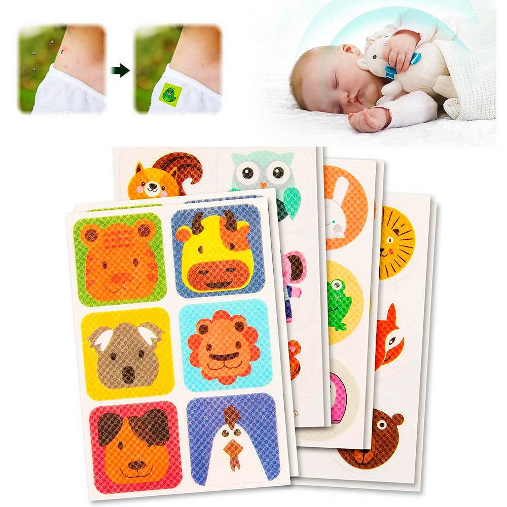 Kit 72/36 Unidades Adesivos Repelente Natural de Mosquitos Pernilongo Insetos em Oferta na Shopee