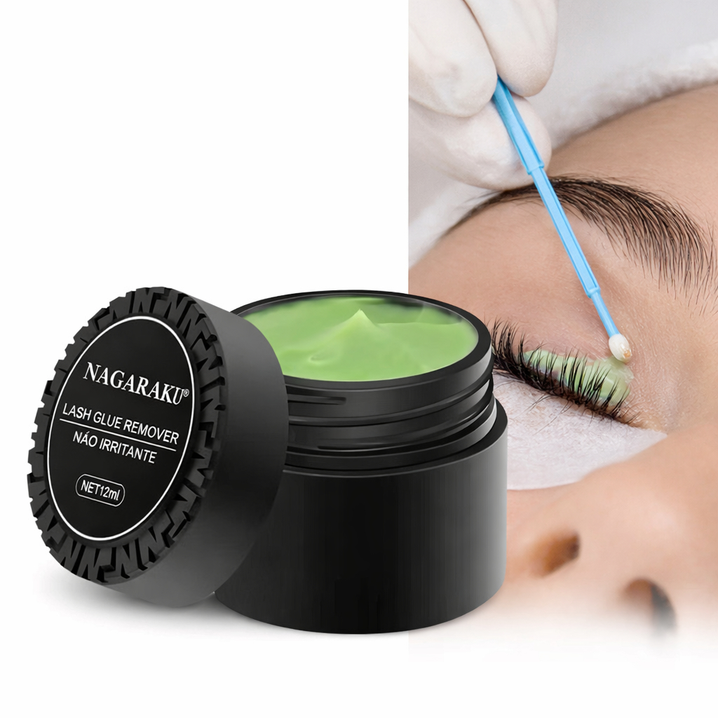 Removedor Nagaraku em Creme para Extensão de Cílios 12g Suave Não Irrita