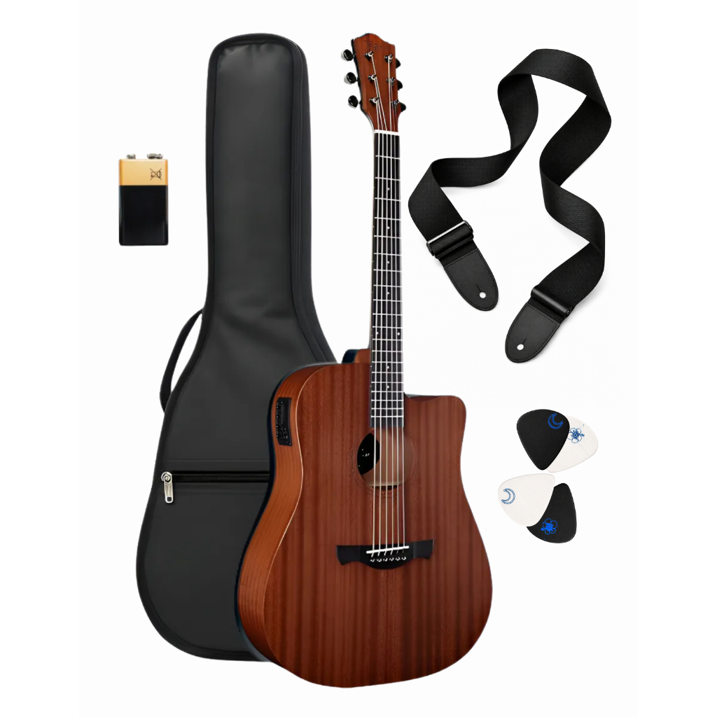 Kit Violão Tagima Folk Cutaway Kansas Gran Reserva Ntop 6 Cordas Premium em Oferta na Shopee