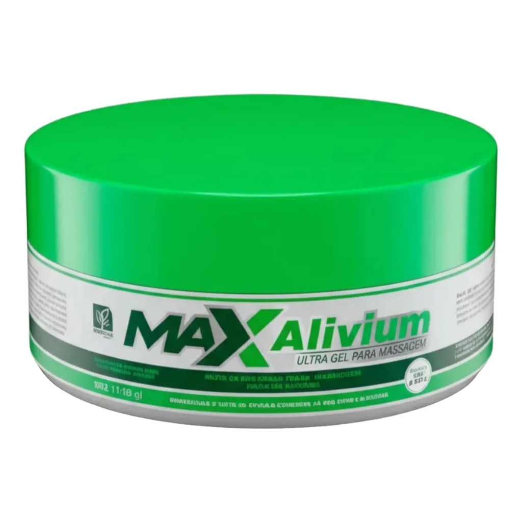 MAX ALIVIUM ULTRA GEL PARA MASSAGEM 200gr NATUFLORES