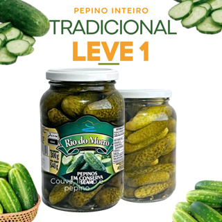 Pepino Em Conserva Suave 300g Rio Do Morro em Oferta na Shopee